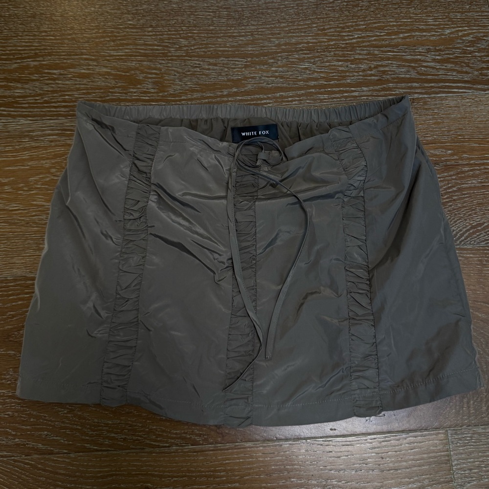 White Fox Mini Skirt